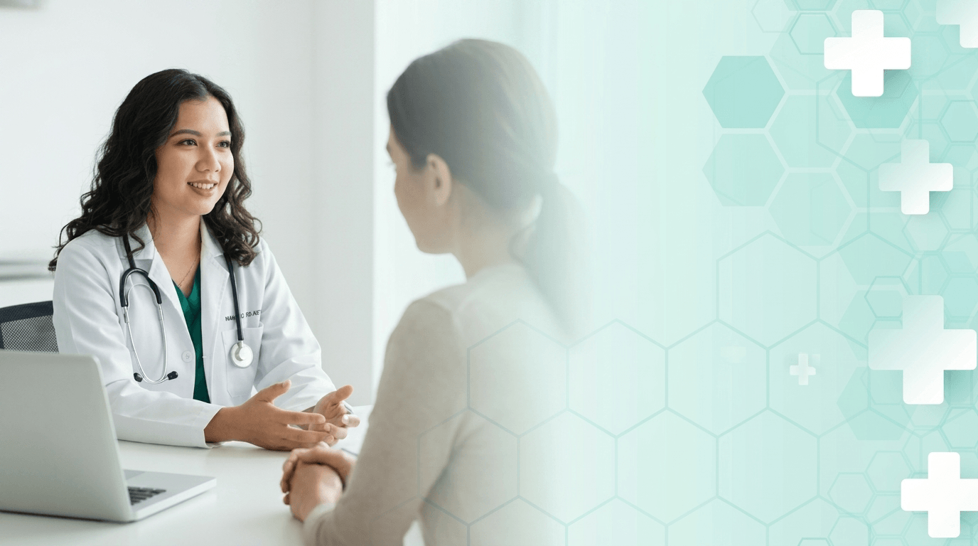 Clinic consultation background
